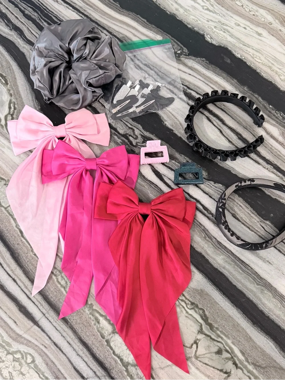 Assorted Luxury Hair Bows and Accessories Set